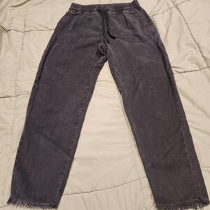 Zara Womend Sz Medium M Faded Black Wash